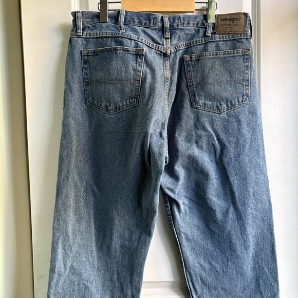 Vintage Wrangler Jeans – Baggy Fit – Blue – 38x29 - Picture 6 of 9